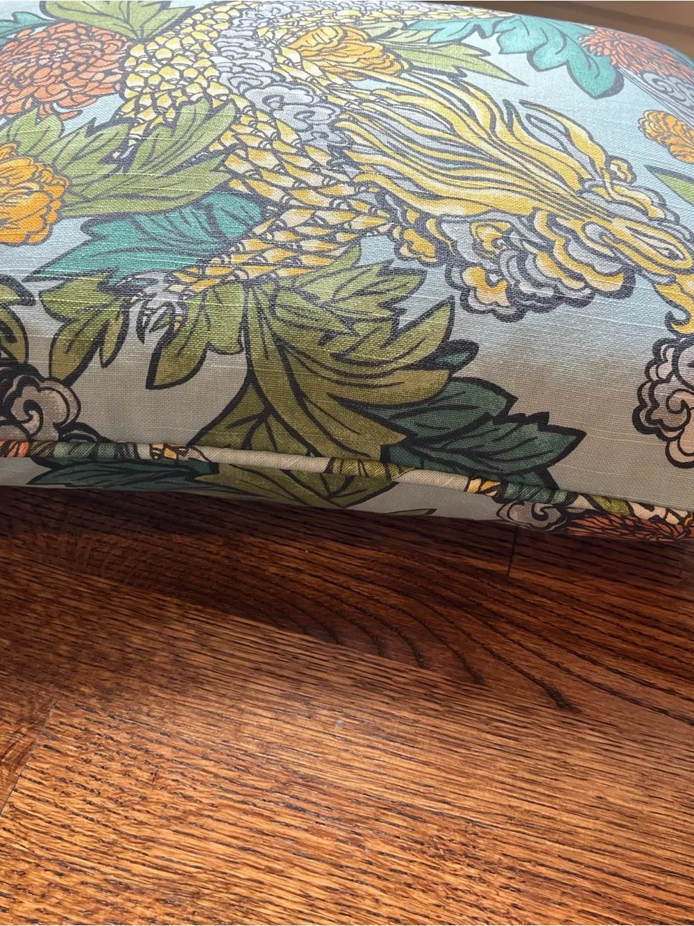 Robert Allen Dwell Studio Ming Dragon Chinoiserie Pillows (2)